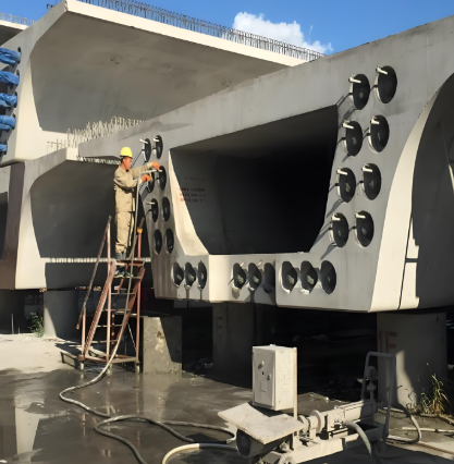 丛台压浆料施工流程及注意事项